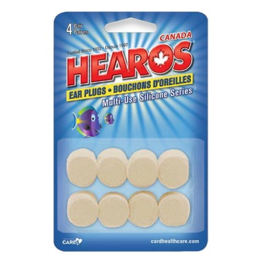 Hearos - Earplugs multi-use silicone series NRR 22dB - ODYO Shop