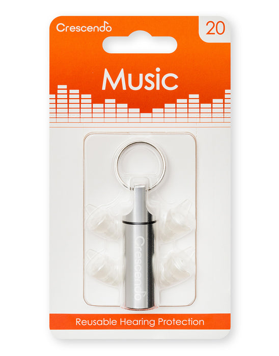 Crescendo Music 20 - Music Earplugs