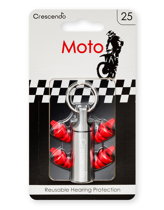 Crescendo Moto 25 - Bouchons pour motocyclistes