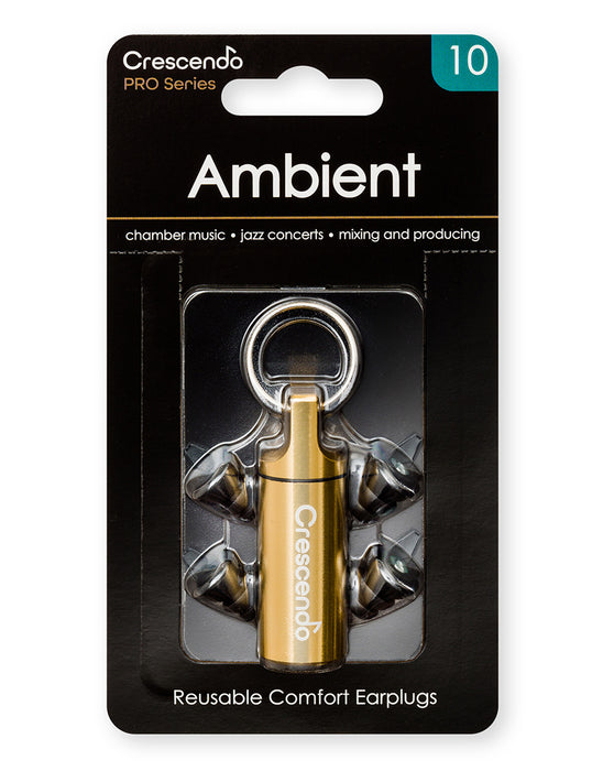 Crescendo PRO Ambient 10 - Bouchons pour musique acoustique