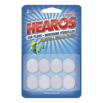 Hearos - Earplugs multi-use silicone series NRR 22dB - ODYO Shop