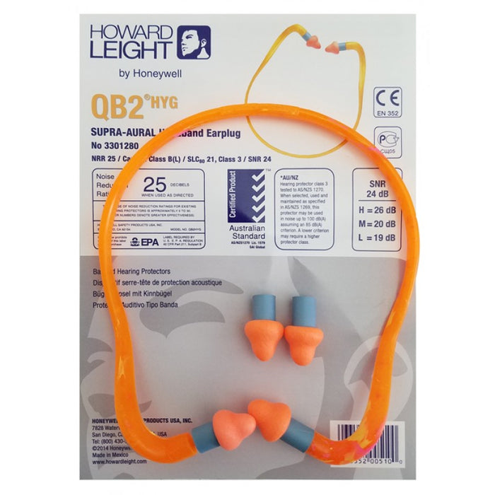 Howard Leight QB2 - Hearing protector NRR 25dB - ODYO Shop