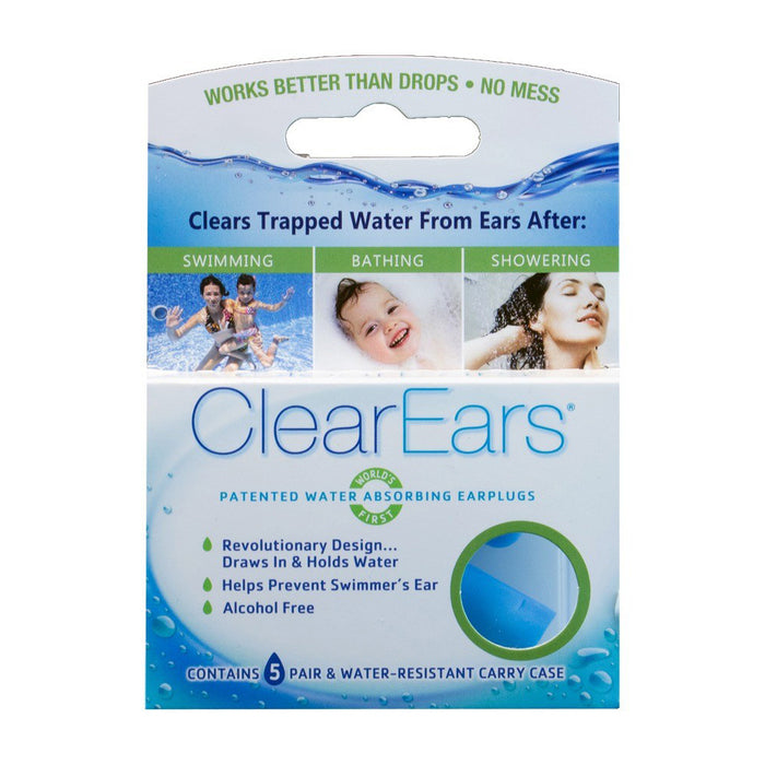 ClearEars - Water absorbing earplugs - ODYO Shop