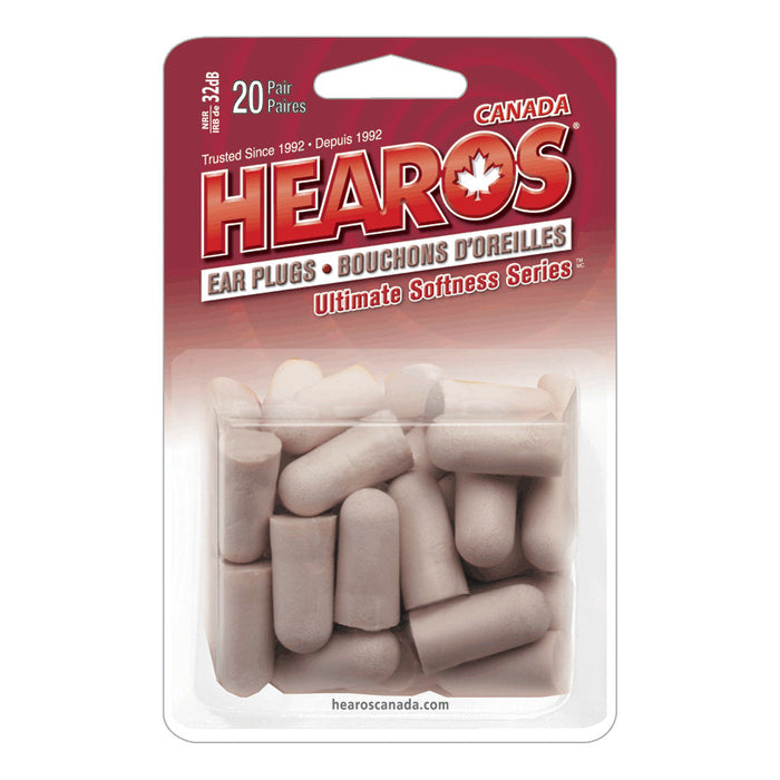 Hearos - Ultimate softness ear plugs NRR 32dB - ODYO Shop