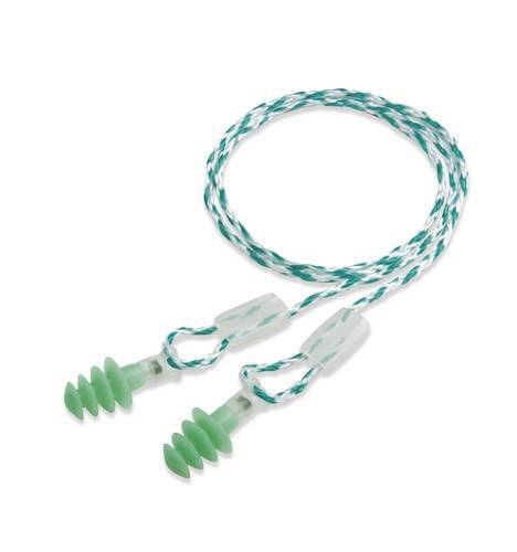 Howard Leight Clarity - Corded ear plugs NRR 21dB HEARING PROTECTION ODYO Shop Green
