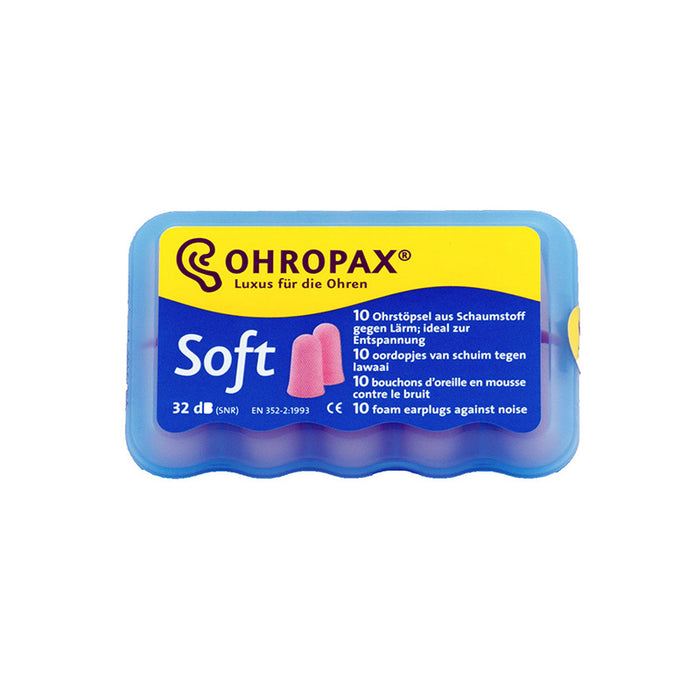 Ohropax - Soft foam ear plugs NRR 32dB - ODYO Shop