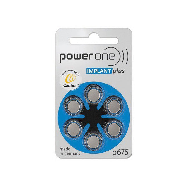 Power One - Cochlear implant batteries - ODYO Shop