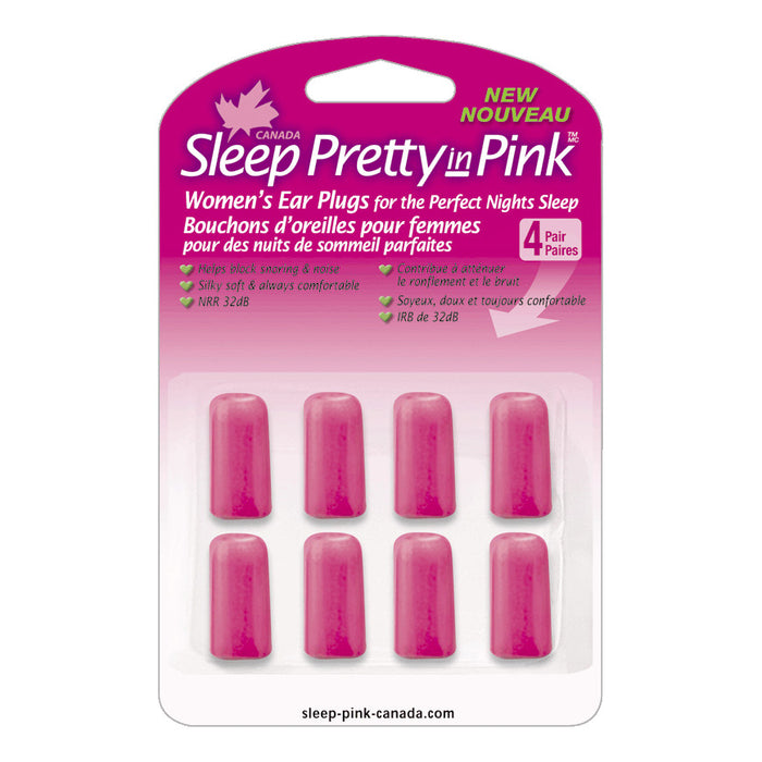 Sleep Pretty in Pink - Women's ear plugs NRR 32dB - ODYO Shop