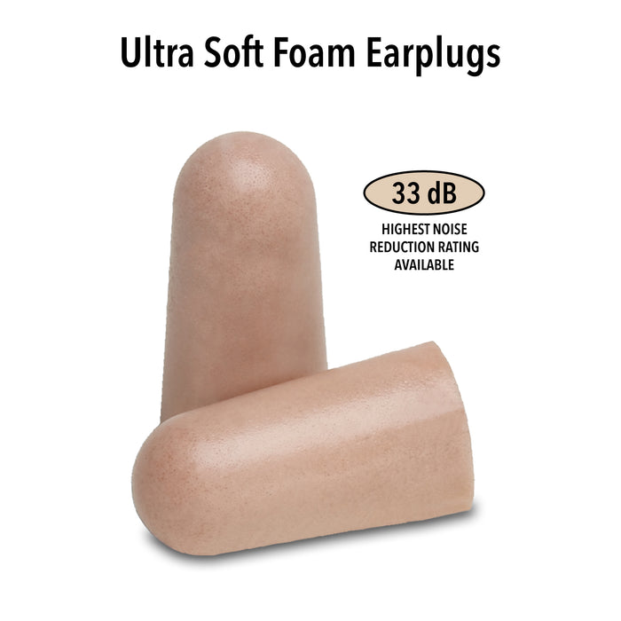 Mack's Ultra Soft Foam Ear Plugs with travel case NRR 32 (10 Pairs) (Case of 12)