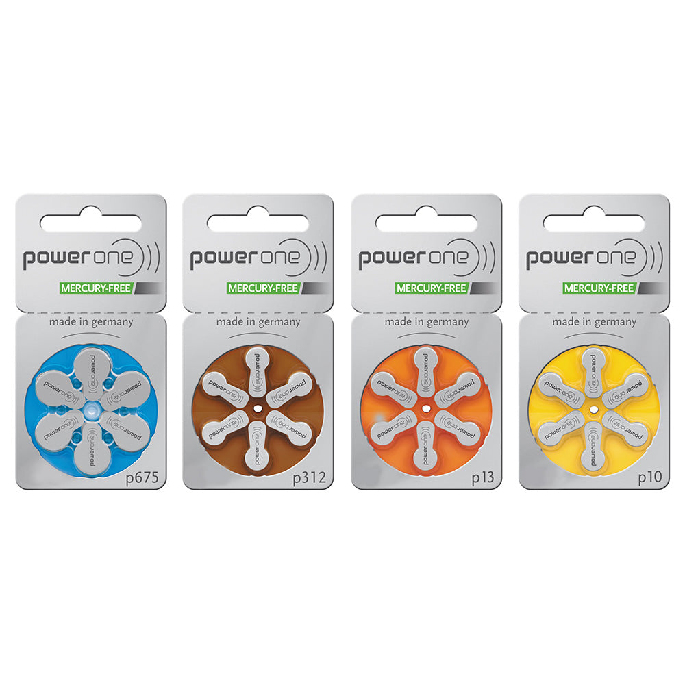 Power One Power One - Hearing aid batteries — ODYO Shop