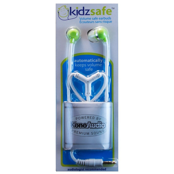 KidzSafe KonoAudio - Volume limiting earbuds for children - ODYO Shop